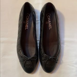 Chanel Black/Noir Ballerines Women’s